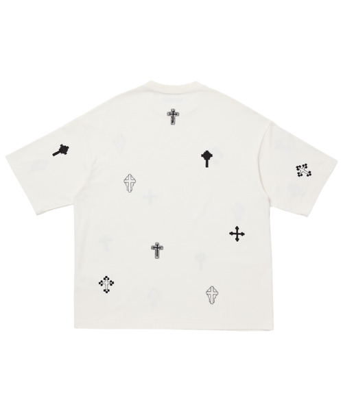 HAND EMBROIDERY CROSS PO 詳細画像 WHITE 2