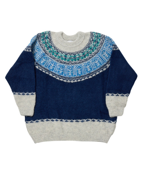 GREETEK INSIDE OUT HAND KNIT PO
