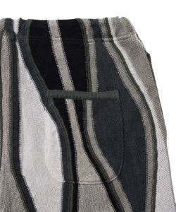 7G FEATHER STRIPE KNIT PULLOVER 詳細画像