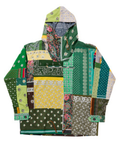 VINTAGE BANDANA PATCHWORK ANORAK JACKET 詳細画像