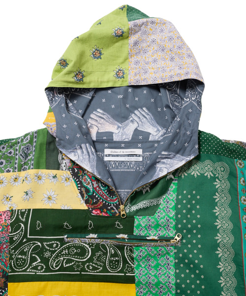 VINTAGE BANDANA PATCHWORK ANORAK JACKET 詳細画像 MIX 3