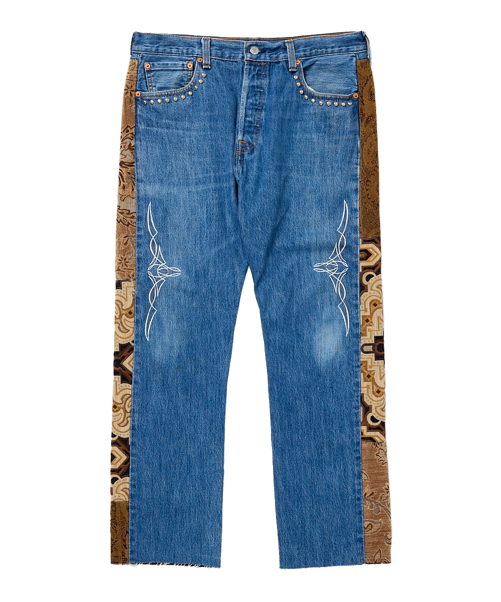 【NONCODE】(Unisex) Letian vintage denim pants Unisex) Letian vintage denim pants - 논코드