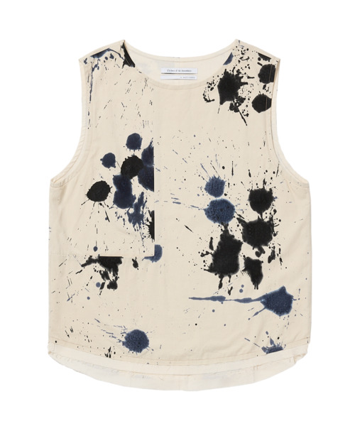 x NY VINTAGE HAND PAINTING PATCHWORK NS