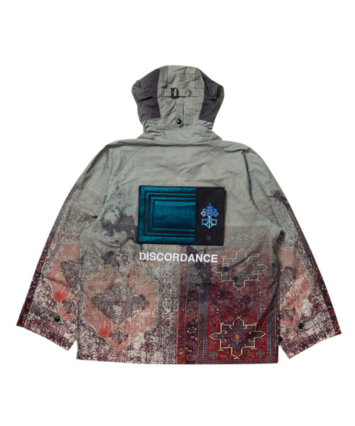 DAWNDIC RUG PRINT SMOCK PARKA 詳細画像 GRAY 2