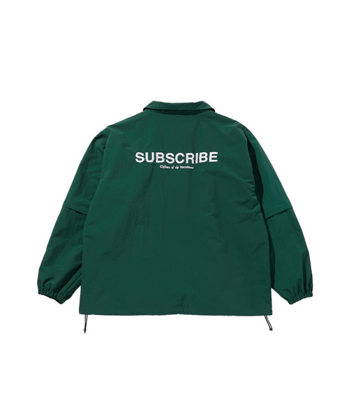 SUBSCRIBE NYLON PULLOVER 詳細画像 GREEN 2
