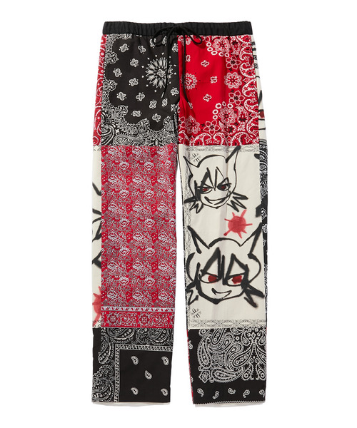 ×YAGI BANDANA PATCHWORK PANTS