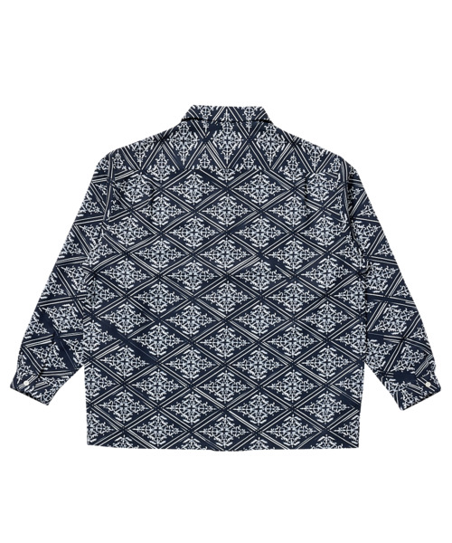 PERSONAL DATA PRINT SHIRT LS 詳細画像 BK WHITE 2