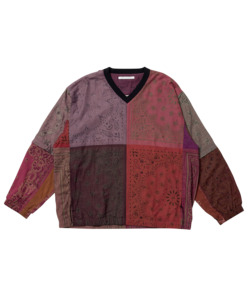 VINTAGE BANDANA PATCHWORK PULLOVER LS 詳細画像