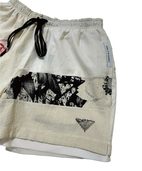 SOUVENIR BAG PATCHWORK SHORT PANTS 詳細画像 ASSORT 2