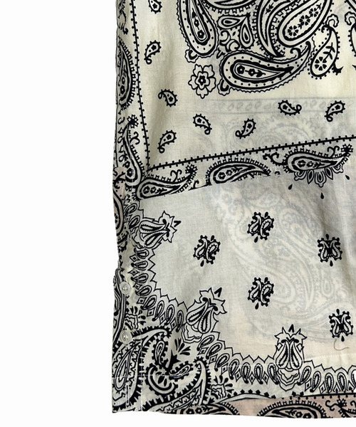 BANDANA SS SHIRT *Sun Fade 詳細画像 WHITE 4