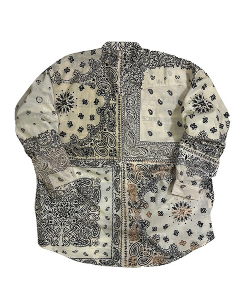 BANDANA LONG SLEEVE SHIRT *Sun Fade 詳細画像 WHITE 2