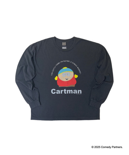 CARTMAN LS TEE 詳細画像 BLACK 1